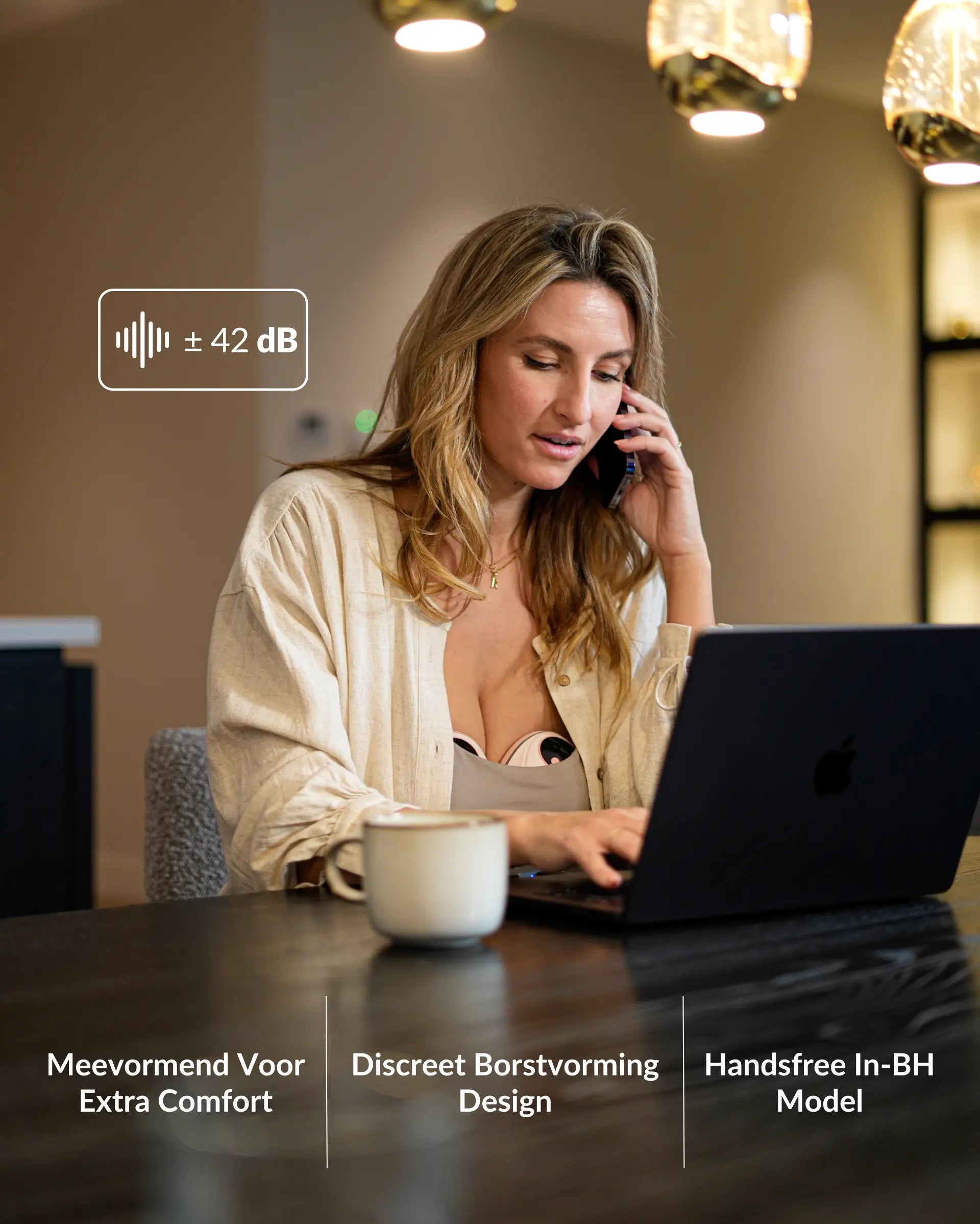 Draagbare Borstkolven - Heymommies Flow Lite